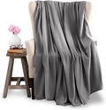 King Size Microfleece Blanket | All-Season Comfort | Supersoft Lightweight Throw Blanket | Plush Throw for Bed, Couch or Sofa | Travel and Pet-Friendly
