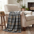 Horaldaily Yellow Black Farmhouse Plaid Spring Decorative Blanket Throw, Spring Summer Rustic Soft Lightweight Blanket for Couch Sofa Bed Lounging Decoration, Ideal Gifts for Kids Adults Self, 50x60