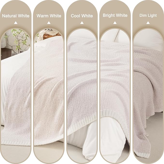 Whale Flotilla Knit Blanket Twin Size, Ultra Soft Warm Reversible Cozy Decorative Blankets for Couch Sofa and Bed, 60x80 Inch, Camel