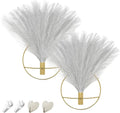 Pretty Jolly Wall Decor, Wall Metal vase Decoration Holder, Wall-Mounted Artificial Flowers, Golden Wall Decor Fake Wheat 2 Pack, Wall Art Artificial Greenery, Farmhouse, Boho