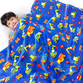 Lukeight Excavator Toddler Blanket Gifts for Boys and Girls, Plush Tractor Throw Blanket for Kids, Thick and Warm Boys Blanket for Teens Birthday (Excavator, 50x60 Inches)