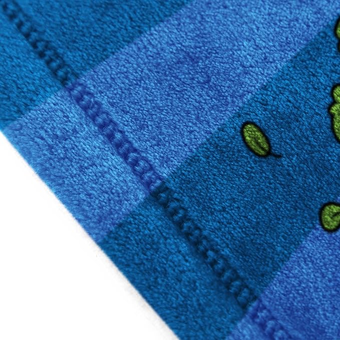 Jay Franco Kids Plush Throw Blanket – Ultra Soft Cozy Plush Fleece for Bed, Couch, Sofa, Home Décor, Official Licensed, Blue - Italian Brainrot, 50x60 - Large Throw