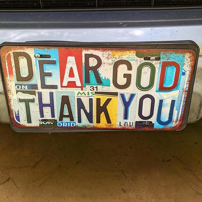 Vintage License plate Wall Decor Metal Sign Tin Signs for Bar Home Bedroom Garage - Better Late Than Ugly