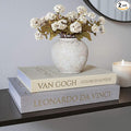 Decorative Linen Book Set of 2, Faux Book Storage Box, Coffee Table and Bookshelf Decor