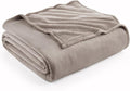 Hansleep Fleece Mocha Brown King Blanket, Super Soft Flannel Fuzzy Plush Cozy Blanket for All Seasons, Mocha Brown, King 90x108 Inches