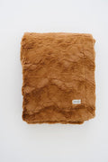 GRACED SOFT LUXURIES Throw Blanket Oversized Softest Warm Elegant Cozy Decorative Thick Faux Fur for Couch, Sofa, Bed, Living Room, Home (XL 60" x 80", Camel)