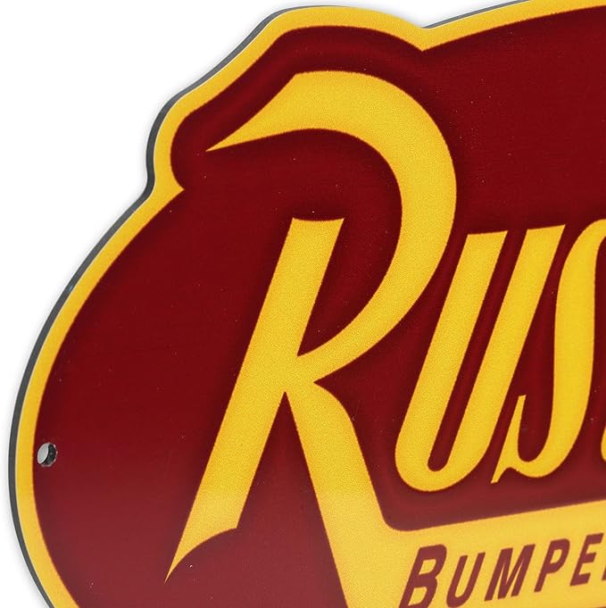 Disney Pixar Cars Rust-Eze Bumper Ointment Metal Wall Decor - Fun Cars Sign for Bedroom or Play Room
