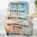 Christian Gifts for Women Faith, Inspirational Gifts for Women, Soft Throw Blankets, Religious Gifts for Women/Men, Spiritual Gifts Personalized Blankets for Adults/Kids 40"x 50"