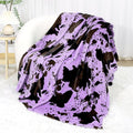 Purple Blanket for Bed & Couch - Fuzzy Fleece Soft Blankets and Throws for Women Purple Room Decor for Girls, Cozy Bedding Birthday Gifts for Teen Girls 50"x60"