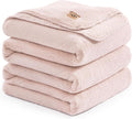 UGG Whitecap King Size Blanket for Bed, Fleece Cozy Soft Blankets, Luxury Warm Extra Large Throw for Couch, Washable Hypoallergenic California King Bedding, 110" x 90", Quartz Pink