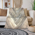 Caramel Brown Grey Beige Farmhouse Barn Wood Throw Blankets 60"x50" Lightweight Flannel Fleece Cozy Soft Blanket Home Decor for Couch Bed Sofa Bedroom Living Room Travel Birthday Christmas All Season