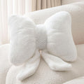 Bow Pillow Throw Pillows Butterfly Shaped Decorative Cute Pillows for Bed Sofa Cute Home Decor,White 10 * 8inch