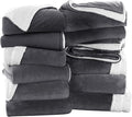 MOONLIGHT20015 Grey Sherpa Fleece Throw Blanket Twin Size for Bed - Wholesale Bulk Pack of 12 Sherpa Blankets - Soft Fluffy Throw Blankets for Hotels, Guest Bedroom, 60x80 Inches