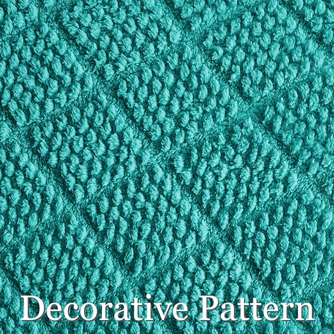 Whale Flotilla Fuzzy Fleece King Size Blanket for Bed, Soft Fluffy Jacquard Waffle Blankets for All Season, Lightweight and Warm, 90x104 Inch, Teal