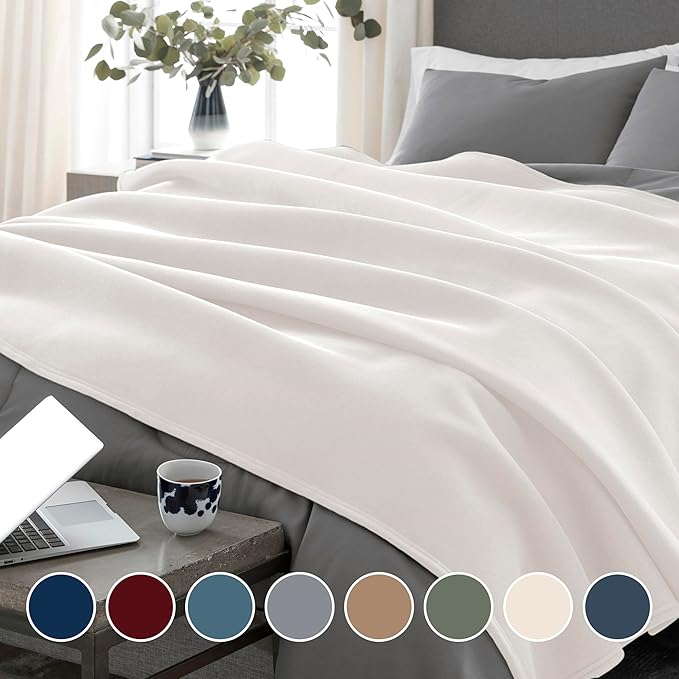 Vellux 1B05569 Orignal Twin Ivory Blanket