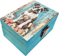 RK Collections Boxer Dog Trinket Box | Small Jewelry Keepsake Box | Pet And Paw Lovers Gift Idea (4 x2.75)