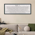 comurdyo Bible Verse Psalm 91 Wall Art Decor 32"X12" Christian Catholic Prayer Sign for Modern Simple Family Large Farmhouse Living Room Wood Framed Wall Horizontal Hanging Decor (Black)