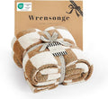 WRENSONGE Fall Checkered Throw Blanket, Burnt Orange Soft Cozy Fluffy Warm Hand Made Throw Blankets for Couch, Sofa, Chair, Bed, Camping, Picnic, Travel Lightweight Bed Blanket - 50"*60"