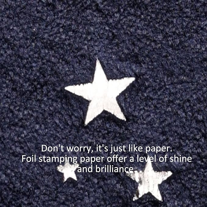 NANPIPER Fleece Blankets King Size Star Foil Print,Luxury Cozy Microfiber Blanket,Super Soft Flannel Fuzzy Blanket,Navy Blue