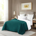 Mocassi Premium Ultra-Soft Flannel Fleece Sherpa Throw Blanket - Warm Cozy Reversible Plush Micromink Blanket for Couch, Bed and Sofa - Fluffy, Christmas Winter Bedding Gift, Full, Turquoise