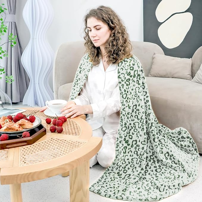 ZHIKU Blankets & Throws King Size Soft Fleece Blanket Throw Blankets for Bed