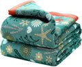Boho Throw Blanket for Bed 100% Cotton Ultra Soft Rustic Quilt Spring Blanket Floral Farmhouse Decor Bed Blankets,60"x80" All Season Rustic Throw for Sofa Couch Chair