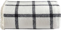 Eddie Bauer - Throw Blanket, Brushed Fleece & Plush Sherpa Bedding, Blanket for Couch & Bed (Bunkhouse Plaid Beige, 50" x 60")