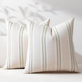 Hckot Spring Throw Pillow Covers 22x22 Set of 2 Grass Green Pillow Covers Farmhouse Decorative Pillows Textured Linen Square Cushion Covers for Sofa Couch Bed Living Room Decor(Grass Green)