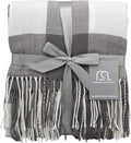 Blankets - Buffalo Plaid Throw Blanket - Decorative Classic Blanket - Comfortable and Ultra-Soft - Lightweight & Indoor Outdoor Blanket - Ideal for Living Room, Couch, Travelling Good for All Seasons