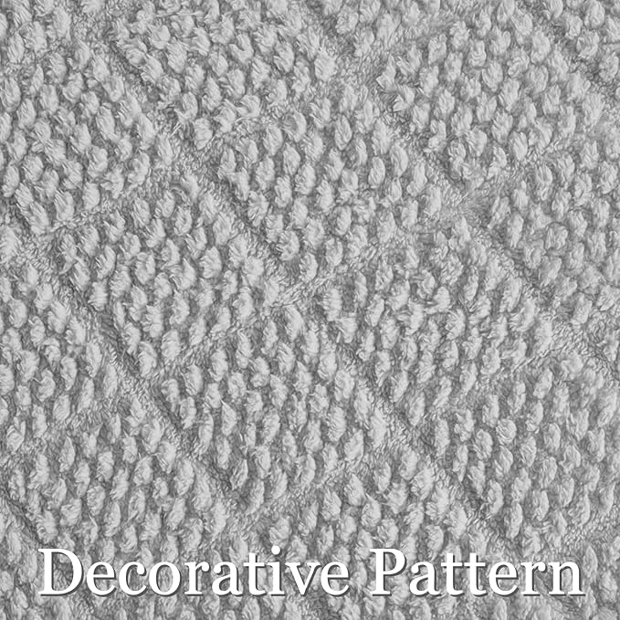 Whale Flotilla Fuzzy Fleece Queen Size Blanket for Bed, Soft Fluffy Jacquard Waffle Blankets for All Season, Lightweight and Warm, 90x90 Inch, Light Grey