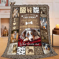 Australian Shepherd Blanket for Girls Women Boys Men Adults Kids Soft Cozy Fleece Aussie Dog Pet Throw Blankets Gifts Warm Flannel Plush Lightweight Decor for Couch Bed Sofa 50"X40"