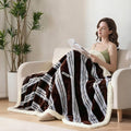 King Size Fleece Blanket Gift for Women - Fleece Plush Cozy Thick Warm Blanket, Soft Bedding Bedroom Decor Winter 108"x90"