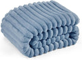 Bedsure GentleSoft Blue Twin XL Blanket for Bed - Cozy Soft Blankets for Women, Cute Small Fleece Throws for Girls, Birthday Gifts for Women Decor Gifts, 66x90 Inches