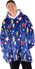Bare Home Wearable Blanket Hoodie - Soft Plush Sherpa - Warm and Cozy - Oversized Wearable Blanket - Adult & Kid Sizes