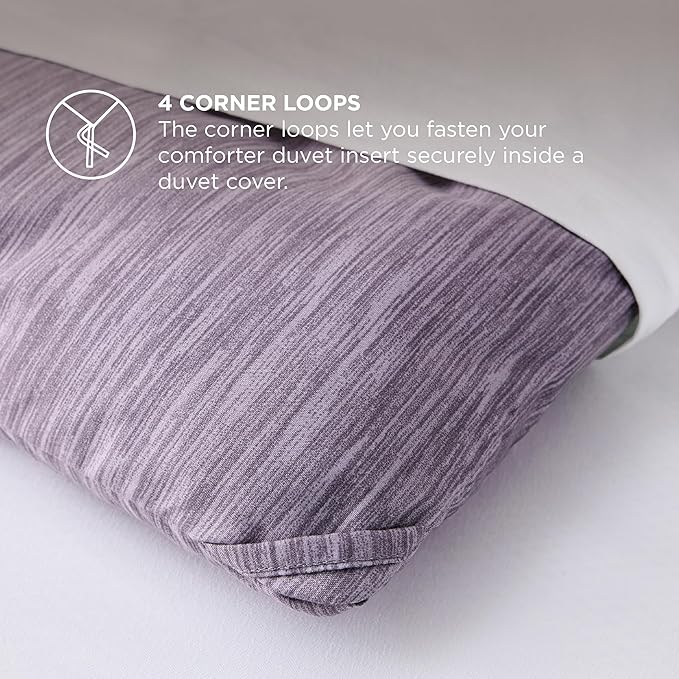 Bedsure Full Comforter Set - Dark Red Soft Bedding for All Seasons, Cationic Dyed Bed Set, 3 Pieces, 1 Full Size Comforter (82"x86") and 2 Pillow Shams (20"x26"+2")