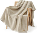 UGG Coco Plush Fleece Throw Blanket – Soft & Cozy Blanket for Couch, Bed & Sofa, Perfect for Home Decor, House Warming Gifts or Luxurious Birthday Gifts for Women, 50" x 70", Ivory Shoreline