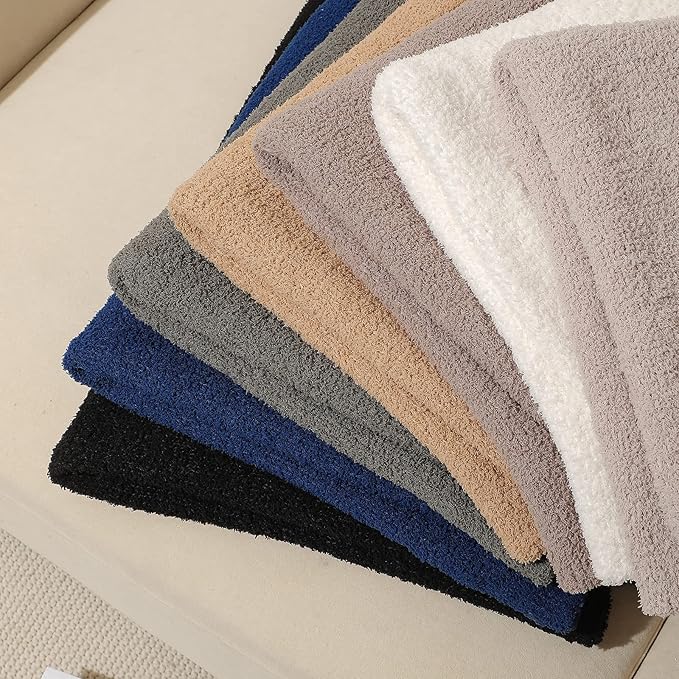 bearberry Super Soft Fluffy Throw Blanket Lightweight Cozy Warm Throw Blankets for Couch Bed Sofa All Season (Beige, 50”x60”)