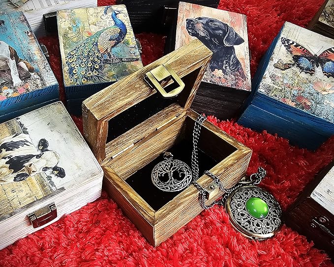 RK Collections Land Turtle Trinket Box I Nautical Jewelry Keepsake Box I Land Turtle Lovers Gift Idea For Animals (4x2.75)