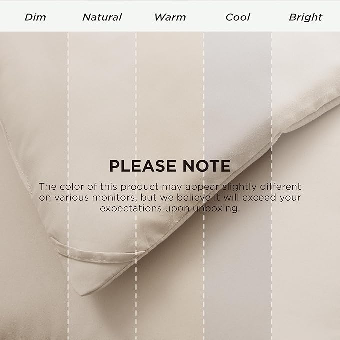 Bedsure Comforter Duvet Insert - Quilted Comforters Full Size, All Season Duvet, GentleSoft Down Alternative Bedding Blanket, with 8 Tabs, Gifts for Women/Men, Linen, Full 86 x 82 Inches