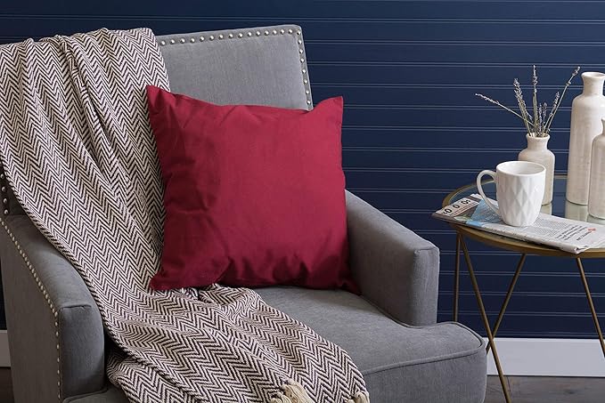 DII Chevron Throw Collection Handloomed Cotton, 50x60, Black