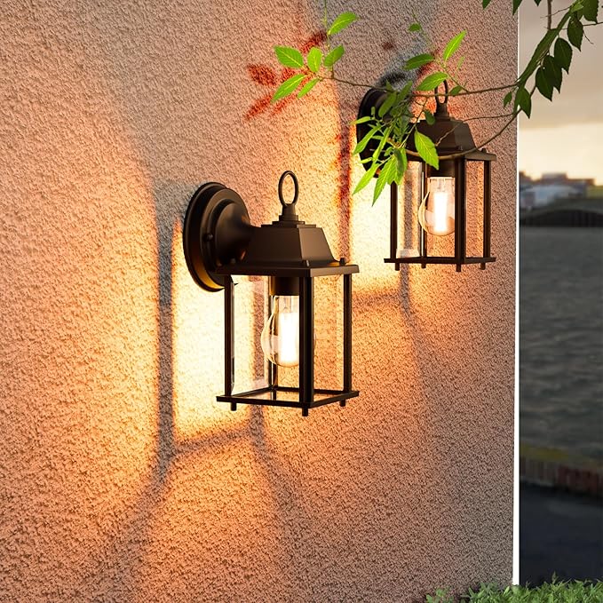 TJOY 12 Pack A19 Vintage LED Edison Bulbs, Dimmable, 60W Equivalent, High Brightness 2200K Amber White, 8W E26 Standard Base, 800 Lumens, CRI80+, Amber Glass Filament Bulb for Home, Farmhouse