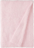 SARANONI Bamboni Luxury Baby Blanket | Cozy & Soft Plush Receiving Blankets | Perfect for Girls & Infant Baby Boy Blankets | Light Pink - 30” x 40”