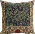 Charlotte Home Furnishings Throw Pillow Covers 16x16 in Green Tree Decorative Couch Pillow Covers Boho Decor European Tapestry Cushion Cases Living Room Cozy Home Decor Jacquard Woven Soft Cotton