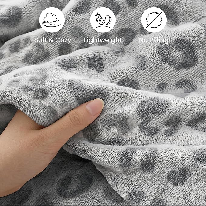 Joiedomi Throw Blanket for Couch, Soft Fleece Blankets Gifts for Women Mom Girls, 280GSM Cozy Cute Soft Throw Home Room Decor Aesthetic Gifts 50x60 Inches