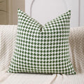 Perfect Combination of Green and White Throw Pillows, Exquisite Windmill Texture Pattern, is The Choice to Decorate The Farmhouse Living Room Sofa to Enhance The Visual Enjoyment