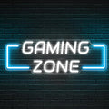 Kavaas Game Zone Neon Sign for Gameroom Wall Decor LED Light Signs - Gaming Zone Neon Sign for Teen Boy Bedroom- Best Gamer Gifts for Teenager, Kids