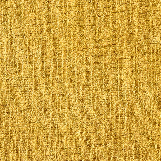 MIULEE Yellow Couch Pillow Covers 20x20 Inch, Set of 2 Soft Chenille Spring Decorative Square Throw Pillow Covers Farmhouse for Sofa Living Room Bed