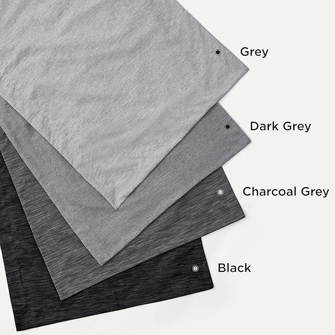 Bedsure California King Comforter Set - Dark Grey Soft Bedding for All Seasons, Cationic Dyed Bed Set, 3 Pieces, 1 California King Size Comforter (104"x96") and 2 Pillow Shams (20"x36"+2")