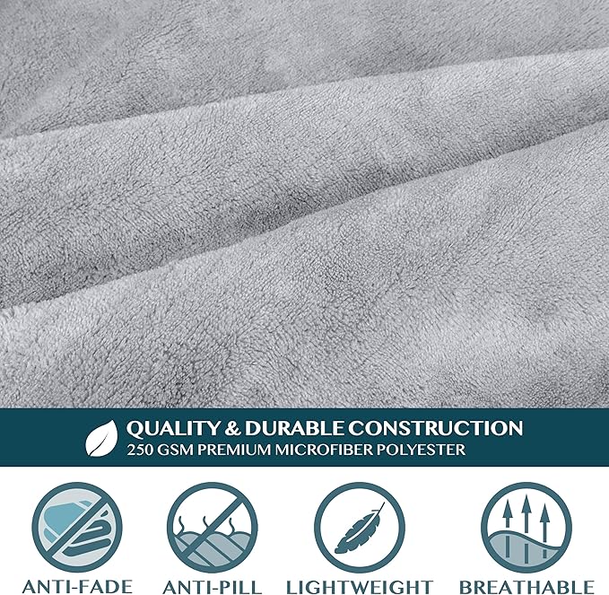 PAVILIA Blanket with Sleeves for Adult Women Men, Soft Warm Wearable Blanket Fleece Wrap Throw, Robe Blanket Gift