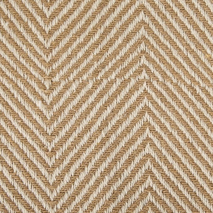 DII Rustic Farmhouse Cotton Chevron Blanket Throw with Fringe for Chair, Couch, Picnic, Camping, Beach, & Everyday Use, 50 x 60 - Urban Chevron Stone